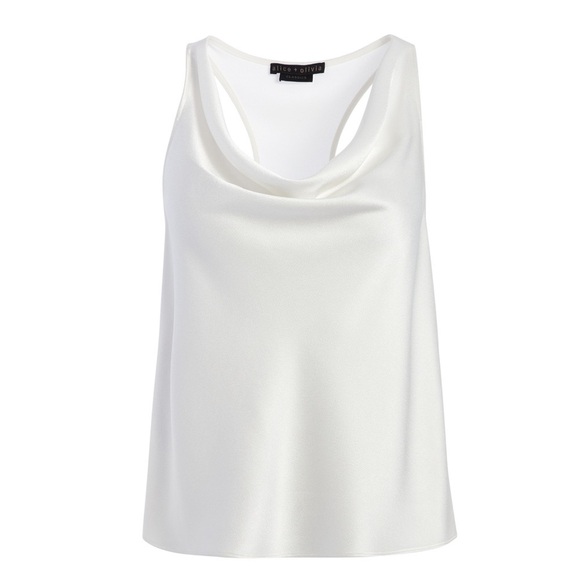 Elegant White Halter Top - Picture 2 of 10